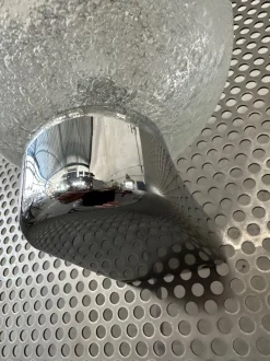 Best Pamono Vintage Wall Lamp in Chrome and Glass