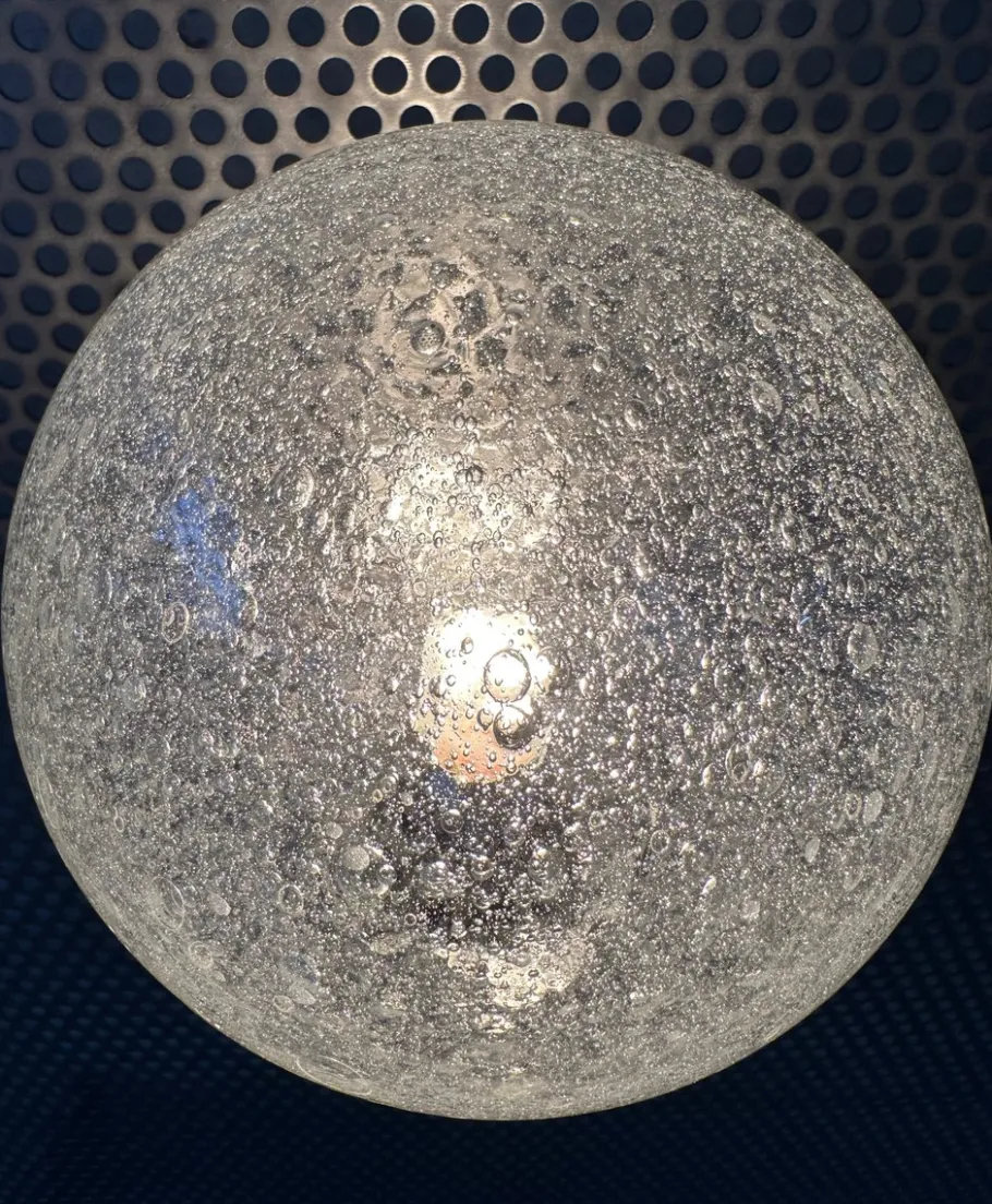 Best Pamono Vintage Wall Lamp in Chrome and Glass