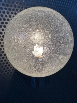 Best Pamono Vintage Wall Lamp in Chrome and Glass