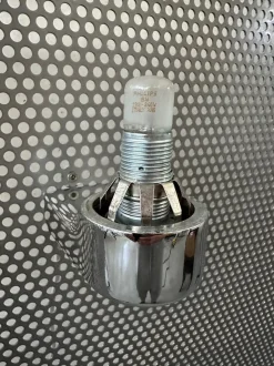 Best Pamono Vintage Wall Lamp in Chrome and Glass