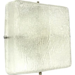 Clearance Pamono Vintage Wall Lamp in Glass from Kalmar, 1960s