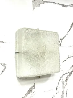 Clearance Pamono Vintage Wall Lamp in Glass from Kalmar, 1960s