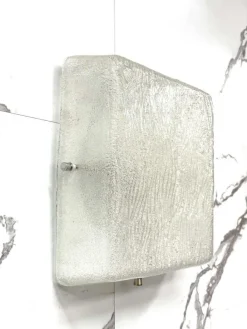 Clearance Pamono Vintage Wall Lamp in Glass from Kalmar, 1960s