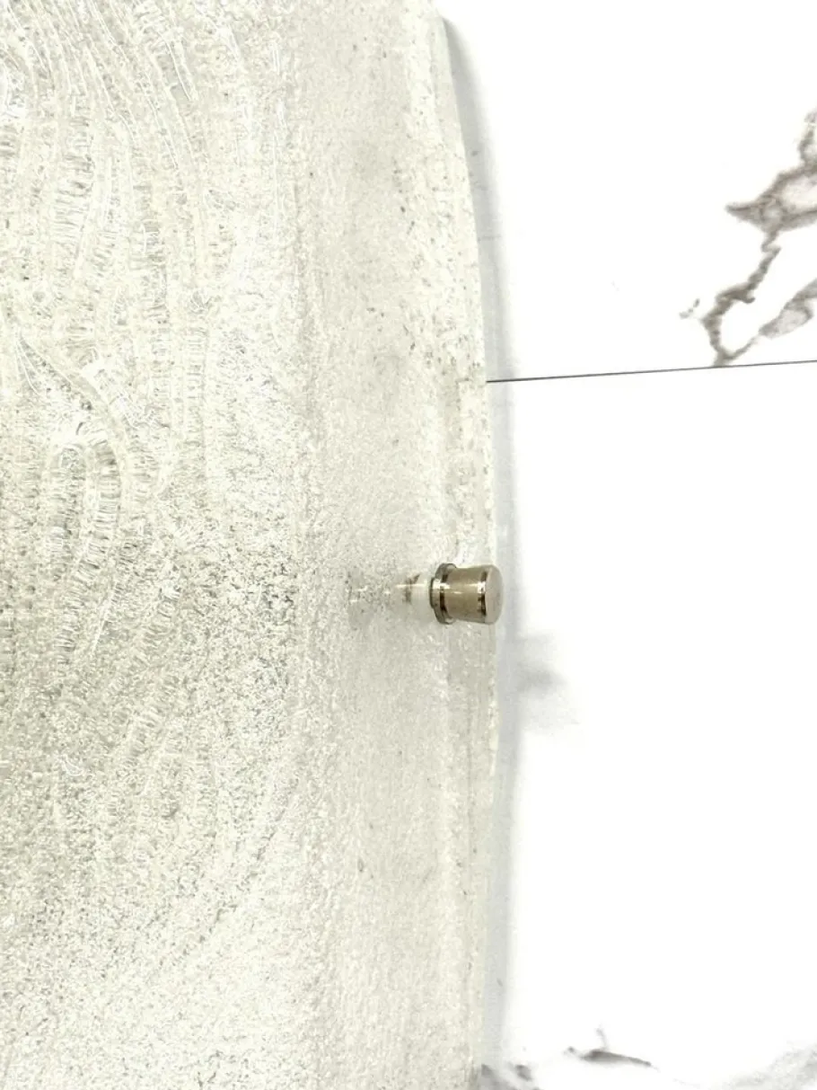 Clearance Pamono Vintage Wall Lamp in Glass from Kalmar, 1960s