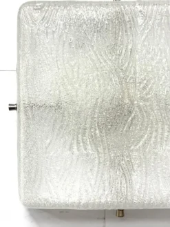 Clearance Pamono Vintage Wall Lamp in Glass from Kalmar, 1960s