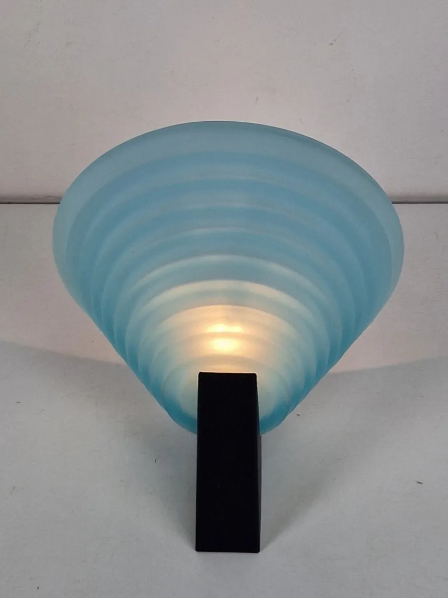 Clearance Pamono Vintage Wall Lamp in Murano Glass from Mazzega, Italy, 1980s