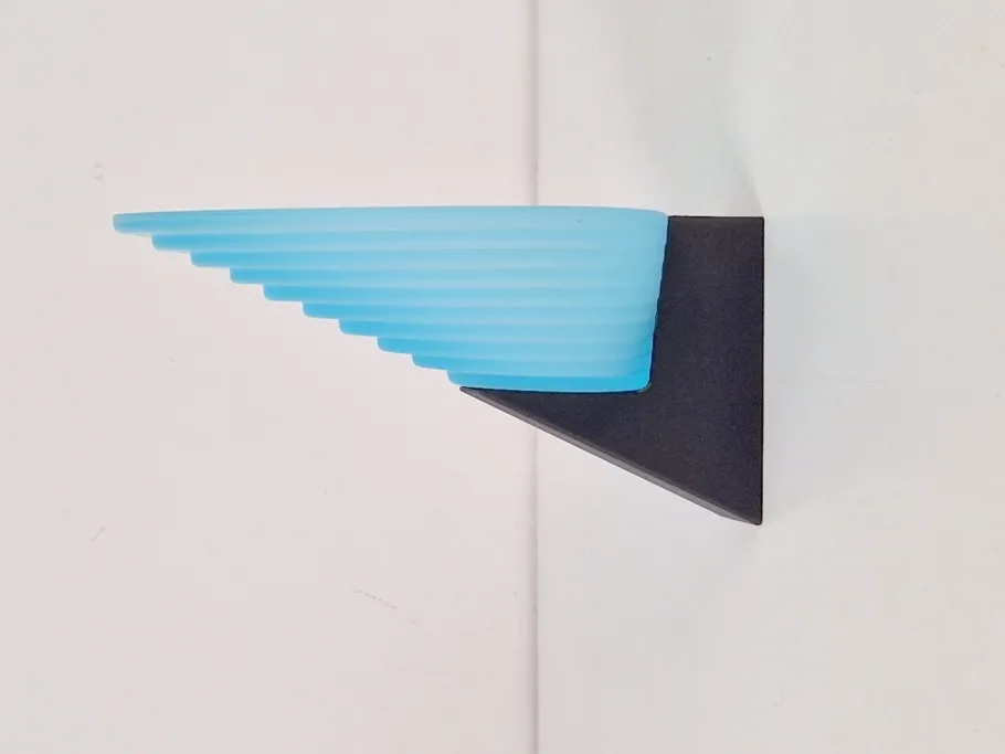 Clearance Pamono Vintage Wall Lamp in Murano Glass from Mazzega, Italy, 1980s