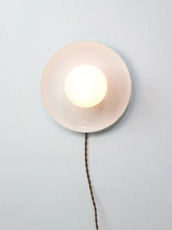 Best Pamono Vintage Wall Lamp in White Ceramic