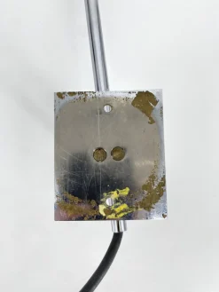 New Pamono Vintage Wall Lamp with Arch in Chrome, 1970s