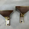 Pamono Vintage Wall Lamps in Bronze, Set of 2