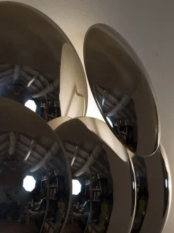 Best Pamono Vintage Wall Lamps with Chromed Steel Discs by Goffredo Reggiani, 1970s, Set of 2