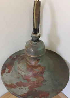 Discount Pamono Vintage Wall Lantern with Copper Housing with an Iron Arch Holder, 1930s