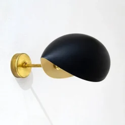 Hot Pamono Vintage Wall Light in Brass and Aluminium, 1950s