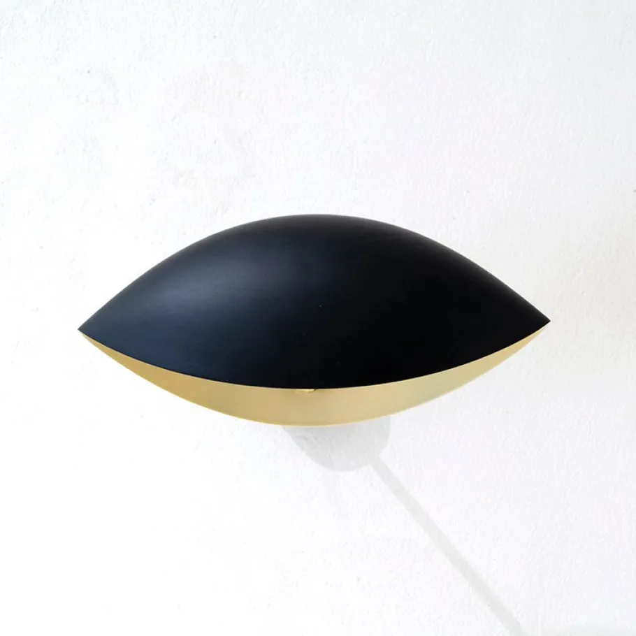 Hot Pamono Vintage Wall Light in Brass and Aluminium, 1950s