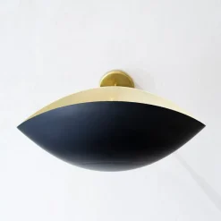 Hot Pamono Vintage Wall Light in Brass and Aluminium, 1950s