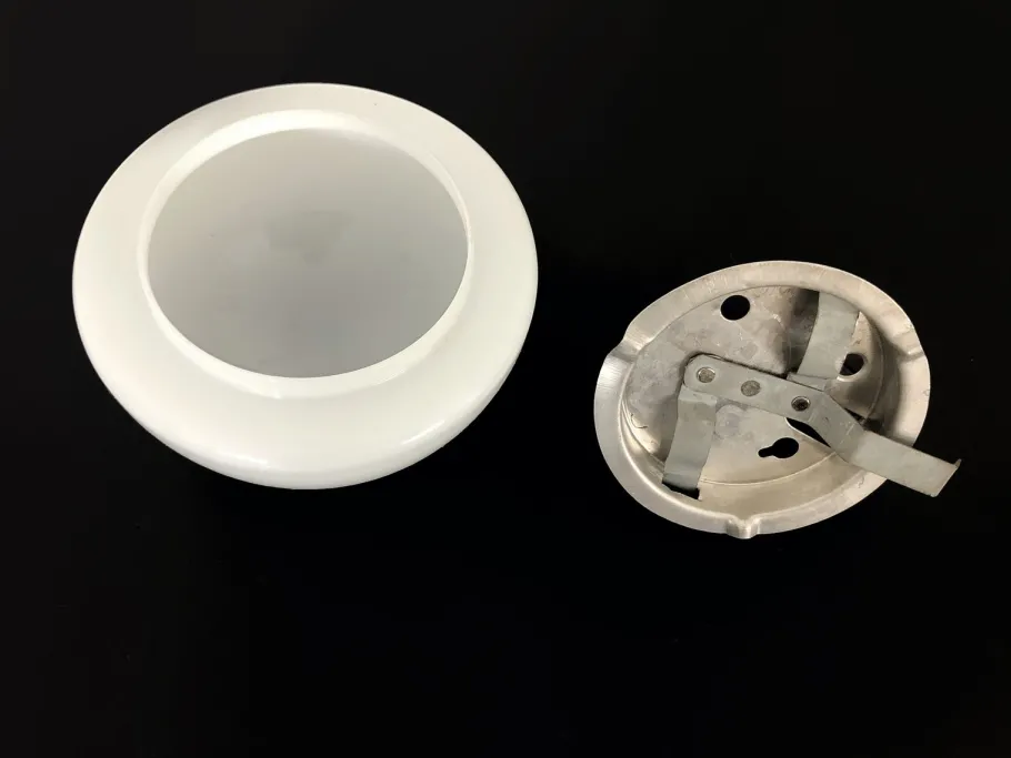 New Pamono Vintage Wall Light in White Opaline Globe, 1960s