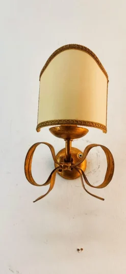 Hot Pamono Vintage Wall Light in Wrought Iron