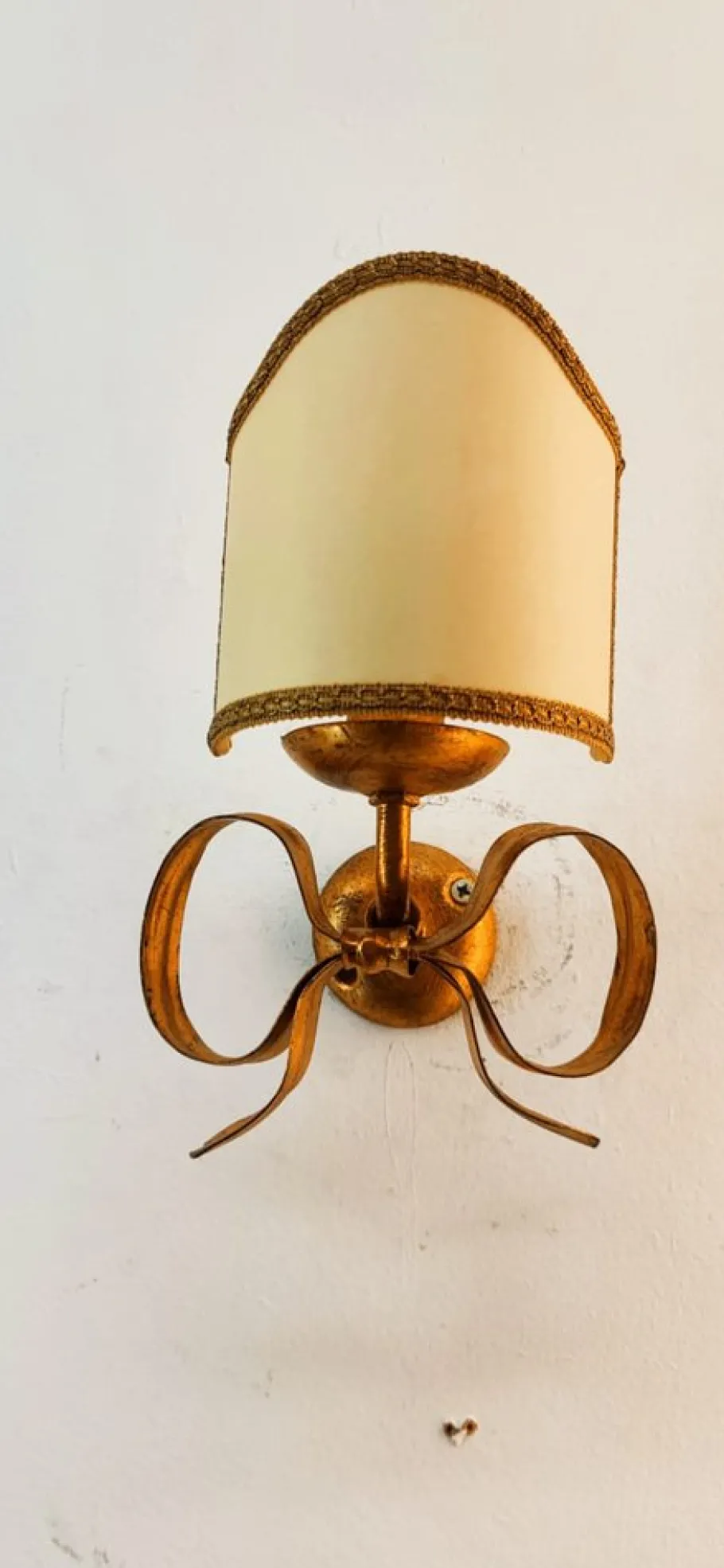 Hot Pamono Vintage Wall Light in Wrought Iron