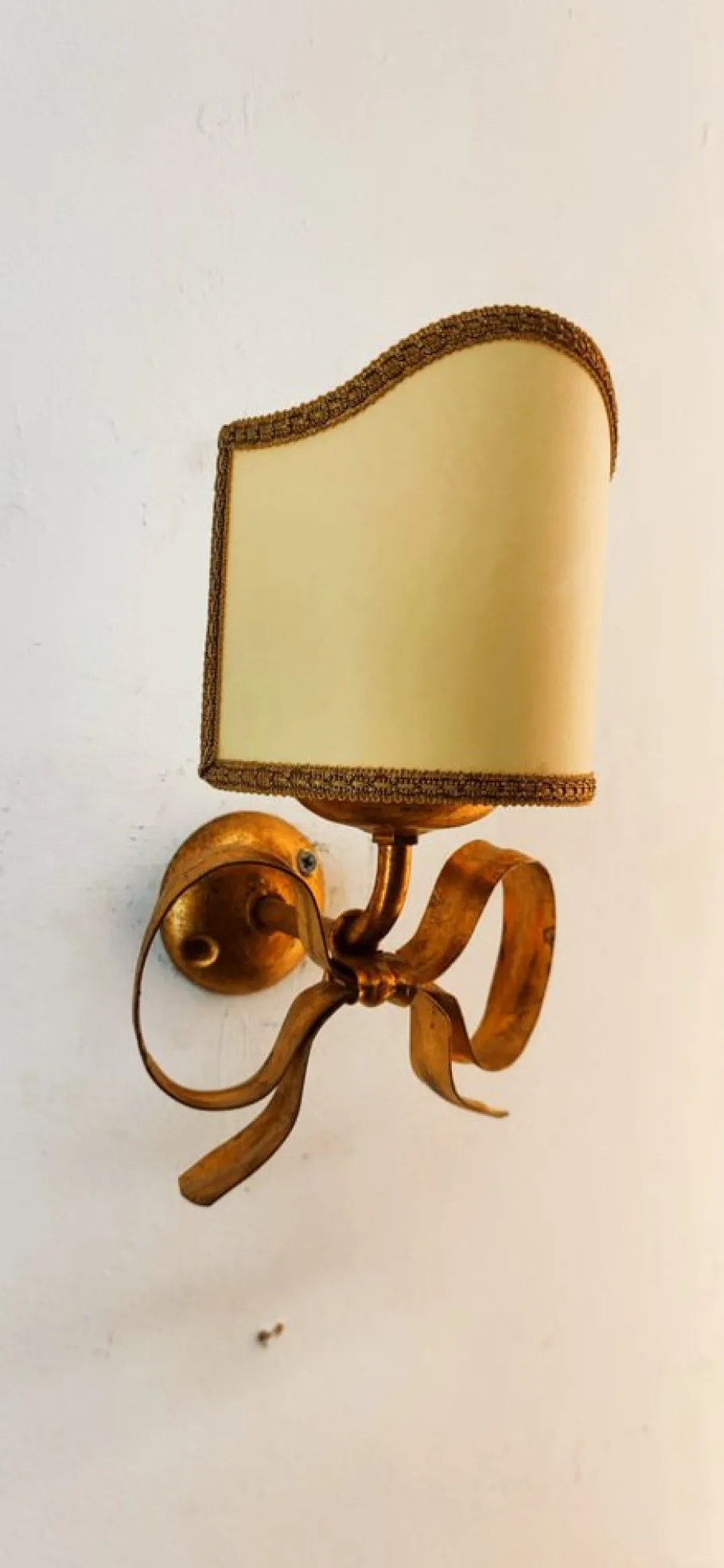 Hot Pamono Vintage Wall Light in Wrought Iron