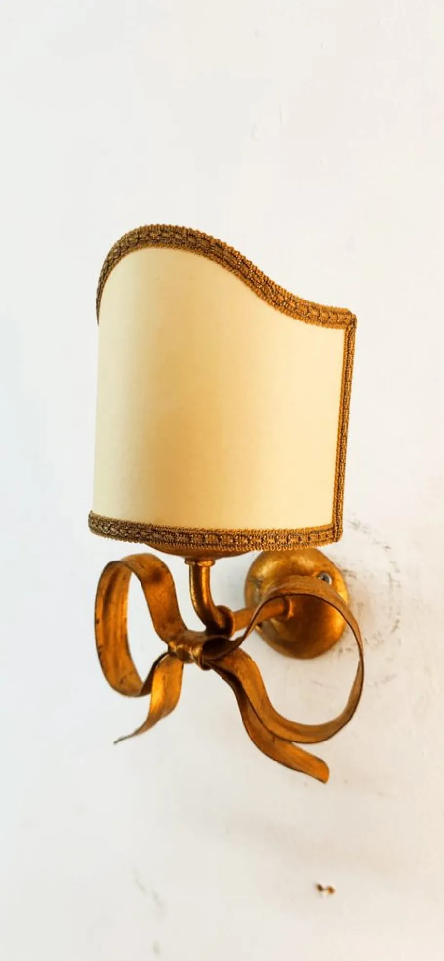 Hot Pamono Vintage Wall Light in Wrought Iron