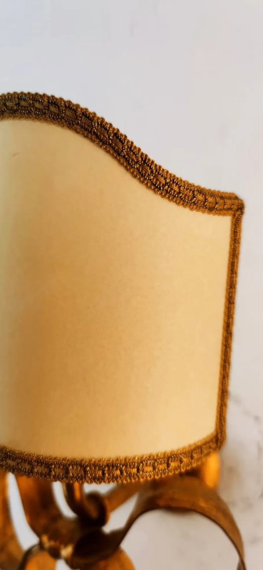 Hot Pamono Vintage Wall Light in Wrought Iron