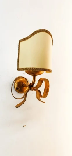 Hot Pamono Vintage Wall Light in Wrought Iron