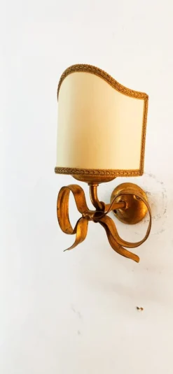 Hot Pamono Vintage Wall Light in Wrought Iron