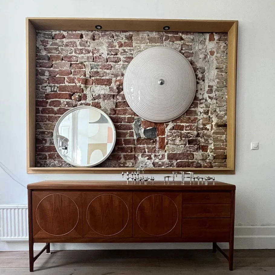 Best Pamono Vintage Wall or Ceiling Lamp