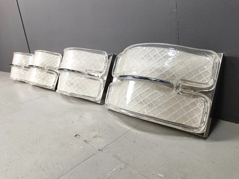 Pamono Vintage Wall Sconce in Murano Glass, 1970s