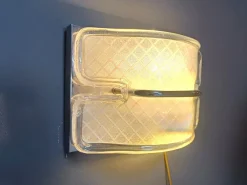 Pamono Vintage Wall Sconce in Murano Glass, 1970s