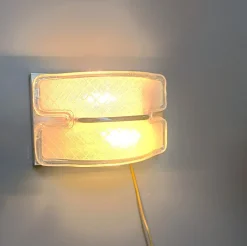 Pamono Vintage Wall Sconce in Murano Glass, 1970s