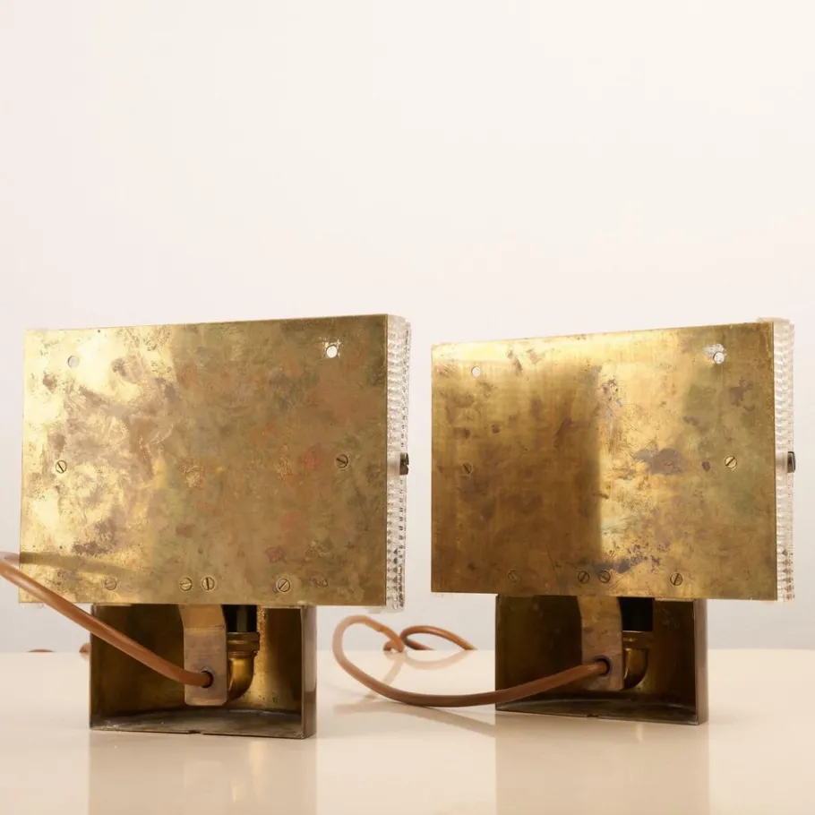 New Pamono Vintage Wall Sconces by Carl Fagerlund, Set of 2