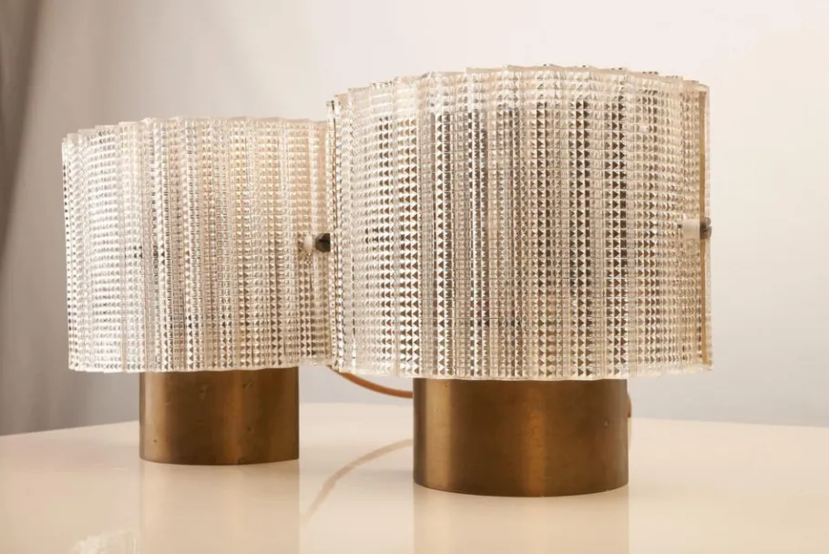 New Pamono Vintage Wall Sconces by Carl Fagerlund, Set of 2