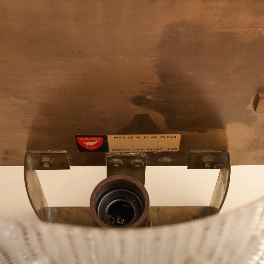 New Pamono Vintage Wall Sconces by Carl Fagerlund, Set of 2