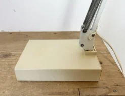 Clearance Pamono Vintage White Italian Architect Table Lamp, 1970s