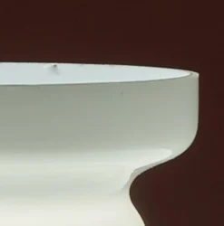 Hot Pamono Vintage White Lamp by Vitropol Białystok, 1970s