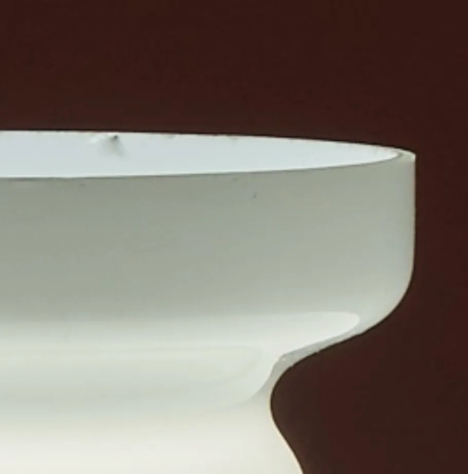 Hot Pamono Vintage White Lamp by Vitropol Białystok, 1970s