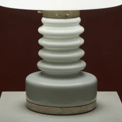 Hot Pamono Vintage White Lamp by Vitropol Białystok, 1970s