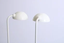 Best Pamono Vintage White Metal Floor Lights from Hala, 1980s, Set of 2