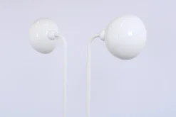 Best Pamono Vintage White Metal Floor Lights from Hala, 1980s, Set of 2