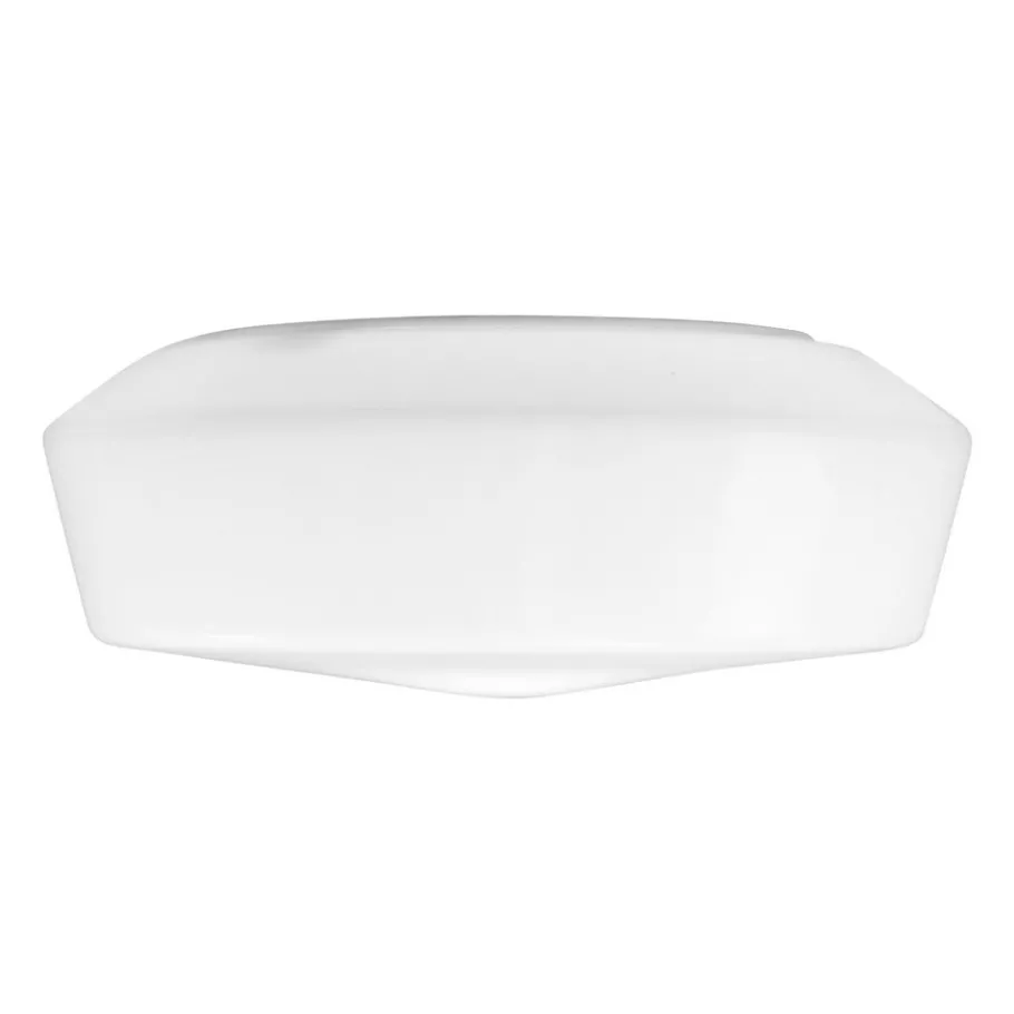 Pamono Vintage White Opaline Glass Wall Lamp by Rudolf Zimmermann for RZB