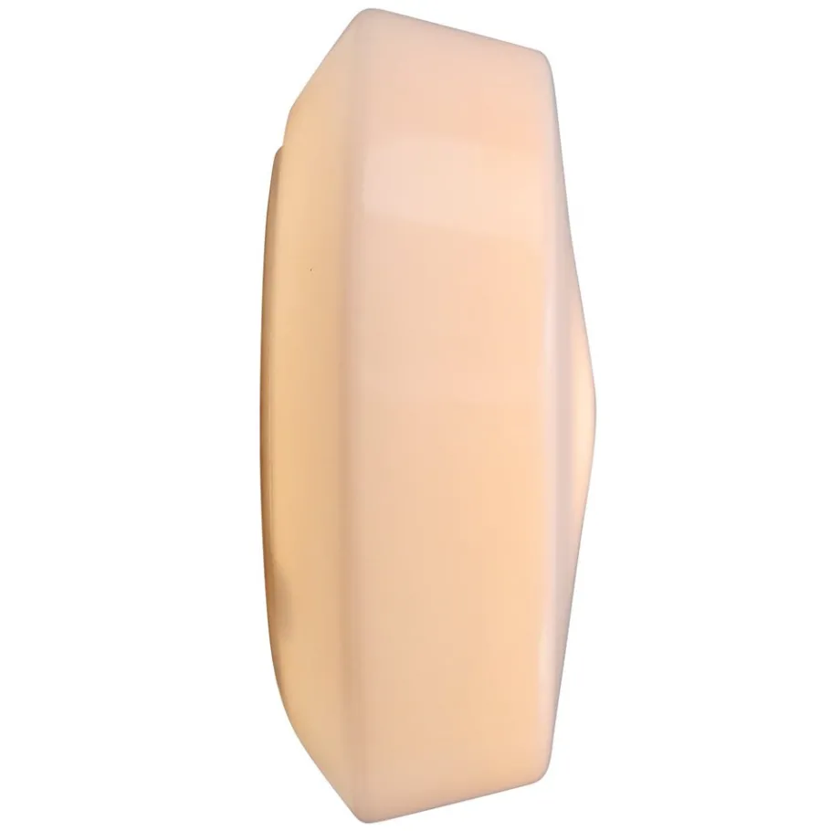 Pamono Vintage White Opaline Glass Wall Lamp by Rudolf Zimmermann for RZB