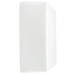 Pamono Vintage White Opaline Glass Wall Lamp by Rudolf Zimmermann for RZB