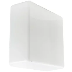 Pamono Vintage White Opaline Glass Wall Lamp by Rudolf Zimmermann for RZB