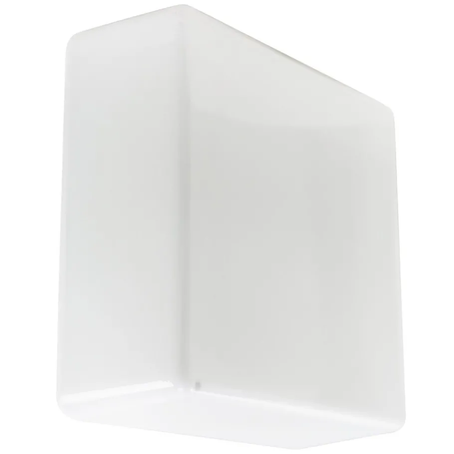 Pamono Vintage White Opaline Glass Wall Lamp by Rudolf Zimmermann for RZB