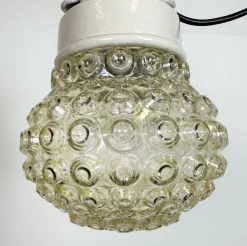 Hot Pamono Vintage White Porcelain Pendant Light, 1970s