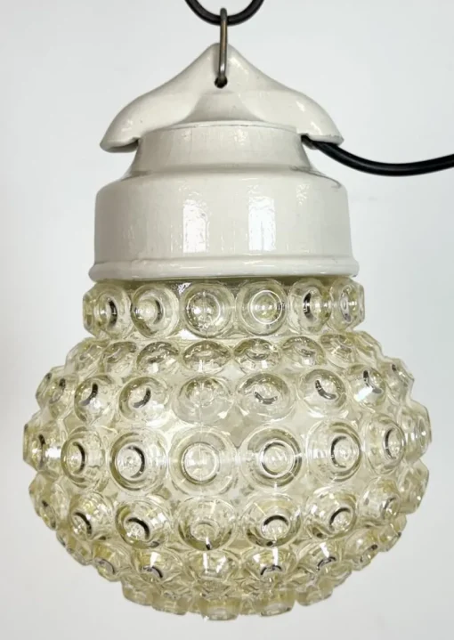 Hot Pamono Vintage White Porcelain Pendant Light, 1970s