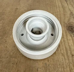 Sale Pamono Vintage White Porcelain Wall Light, 1970s