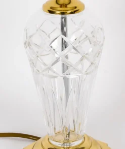 New Pamono Vintage Windsor Cut Glass Table Lamps, 1980s, Set of 2
