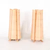 New Pamono Vintage Wooden Lamps, 1970s, Set of 2